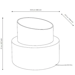 Pillar Tischleuchte