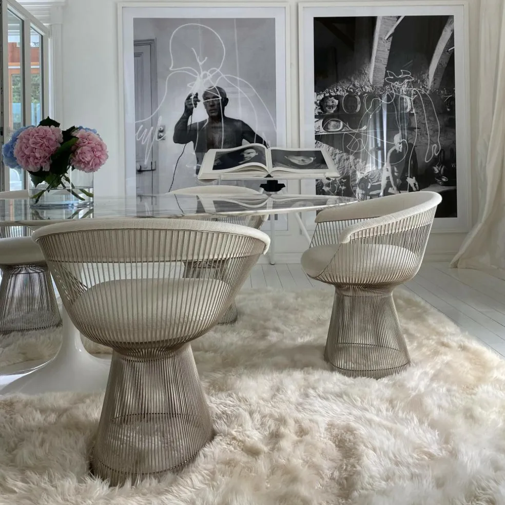Platner Armlehnstuhl