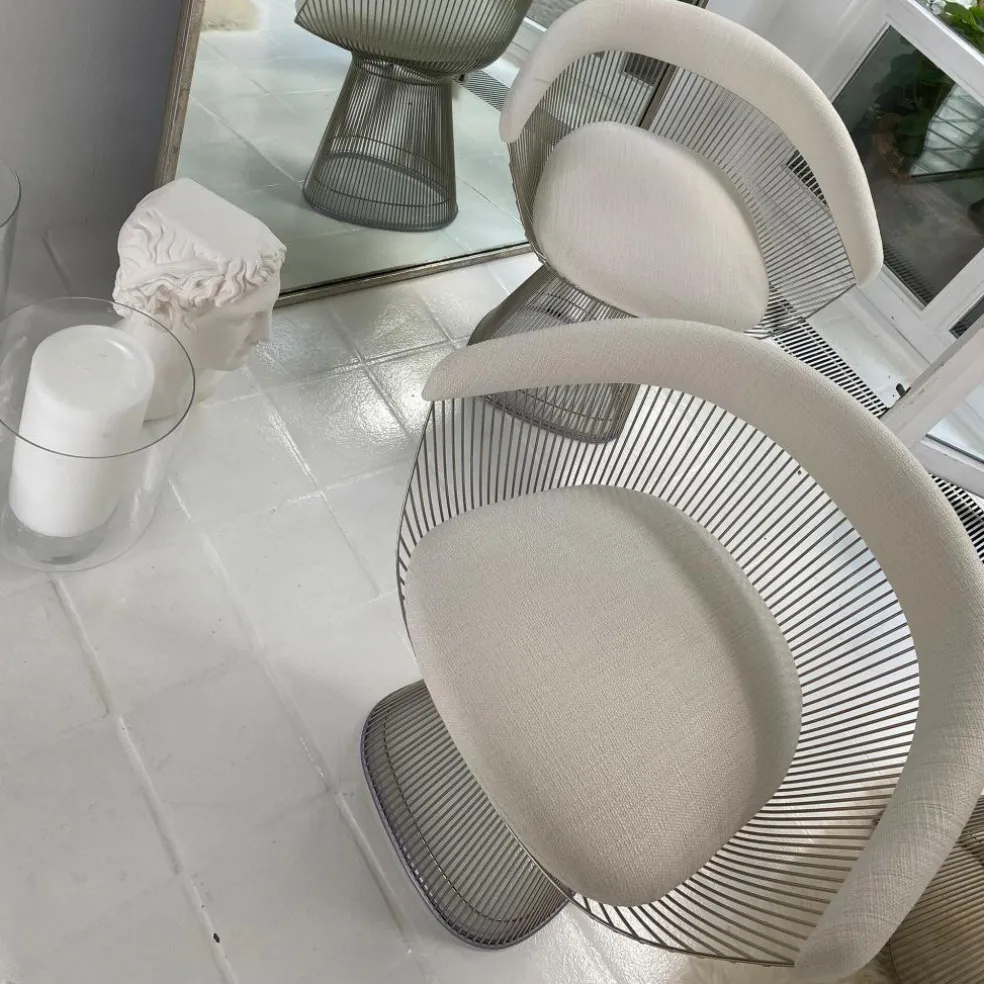 Platner Armlehnstuhl