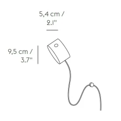 Post LED Wandleuchte