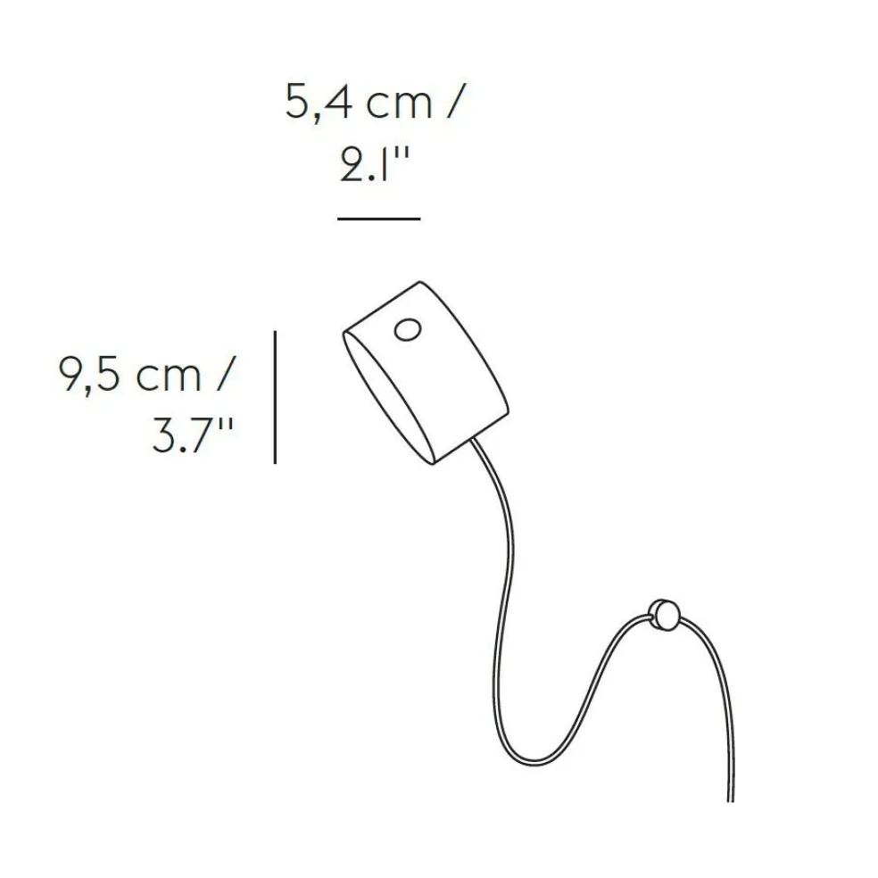 Post LED Wandleuchte