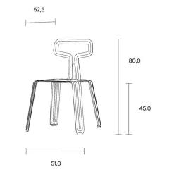 Pressed Chair Stuhl