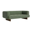 Quilton Lift 2-Sitzer Sofa Gestell Nussbaum