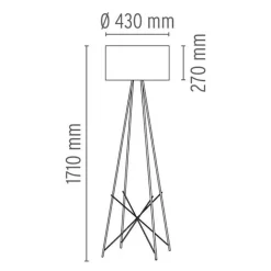 Ray F2 Stehleuchte