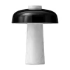 Reverse LED Tischleuchte Marmor