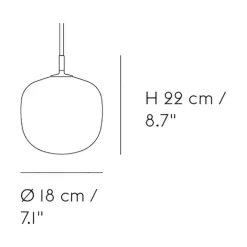Rime Pendelleuchte Ø 18cm