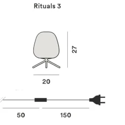 Rituals 3 Tischleuchte