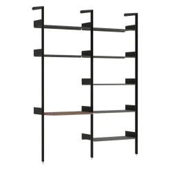 Rombe Konfiguration B IF1 & IF5 Regal mit Schreibtischplatte