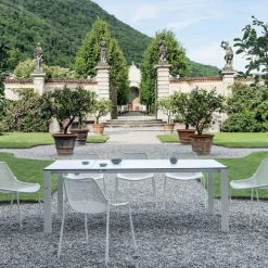 Round Gartentisch ausziehbar