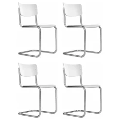 S 43 Freischwinger Stuhl 4er Set