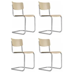 S 43 Freischwinger Stuhl 4er Set