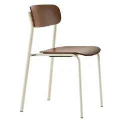 S 243 Stuhl Gestell perlweiß
