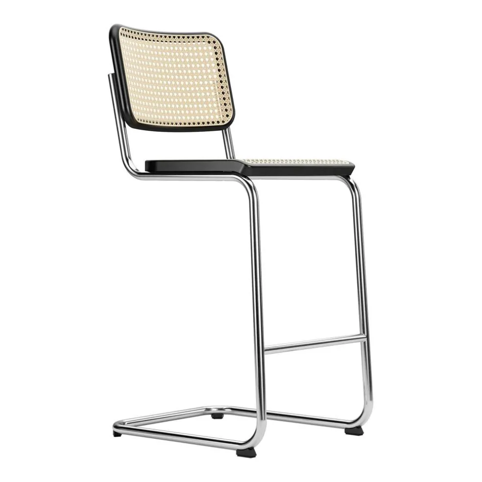 S 32 VH Barhocker mit Rohrgeflecht 112cm
