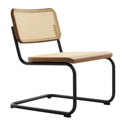 S 32 VL Freischwinger Lounge Stuhl Gestell schwarz