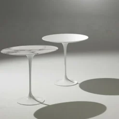Saarinen Beistelltisch Ø 41cm Marmor