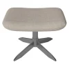 Saga Hocker Gestell satin