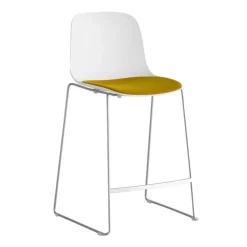 Seela S321 Barhocker mit Stoff H 75cm