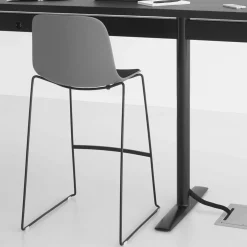 Seela S321 Barhocker mit Stoff H 75cm