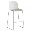 Seela S321 Barhocker Sitzfläche Eiche H75cm