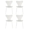 Serie 7™ Stuhl gefärbte Esche Monochrom 4er Set
