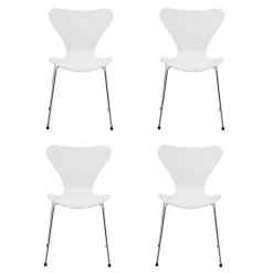 Serie 7™ Stuhl lackiert 4er Set