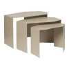 Shard Cluster Satztisch 3er Set