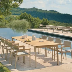 Shine Gartentisch 225x100cm