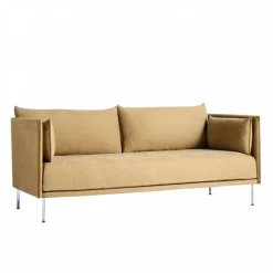 Silhouette 2 Sitzer Sofa Füße Stahl