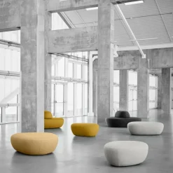 Sisters Pouf mit Rückenlehne