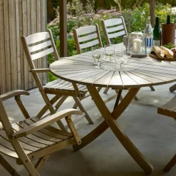 Skagerak Selandia Gartentisch ausziehbar 180x100x73cm