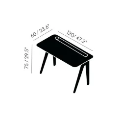 Slab Individual Schreibtisch S