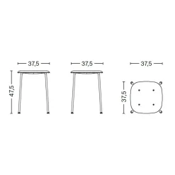 Soft Edge 70 Hocker