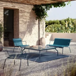 South Gartentisch niedrig 120x120cm
