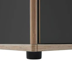 Spaze Doppelbett mit hohem Kopfteil 160x200cm
