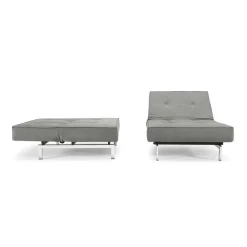 Splitback Sessel Beine Chrom