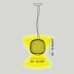 Spokes 2 Small LED Pendelleuchte dimmbar