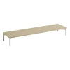 Stacked 2.0 Podium mit Rohrgestell 131x35cm
