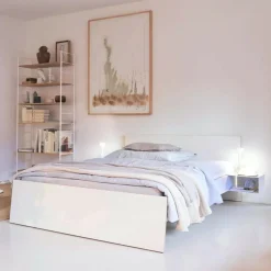 Stockholm Doppelbett 180x200cm mit Kopfteil
