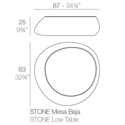 Stone Beistelltisch