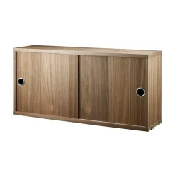 String System Hängeschrank mit Schiebetüren Tiefe 20cm