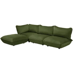 Sumo Ecksofa links/rechts Samt