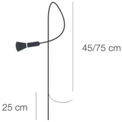 Syphaduepassi Außenstehleuchte 3er Set