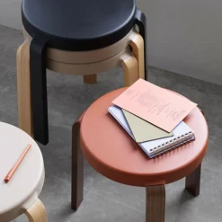 Tap Hocker Gestell Eiche schwarz