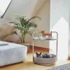 Tavolino Beistelltisch mit Katzenkorb