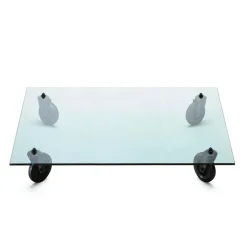 Tavolo Con Ruote Couchtisch 140x70cm