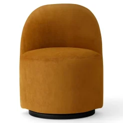 Tearoom Side Chair Samt drehbar