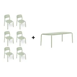 Toní Gartentisch + Gartenstuhl