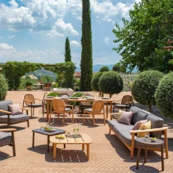 Twins Gartenarmlehnstuhl Teak