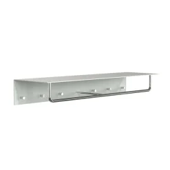 Unu Wandgarderobe mit 6 Haken & Stange