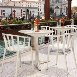 Venice Gartenarmlehnstuhl glänzend